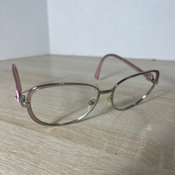 Chanel 4187 C.124/3P Camelia Sunglasses FRAMES ONLY Pink Flower 57-16-135